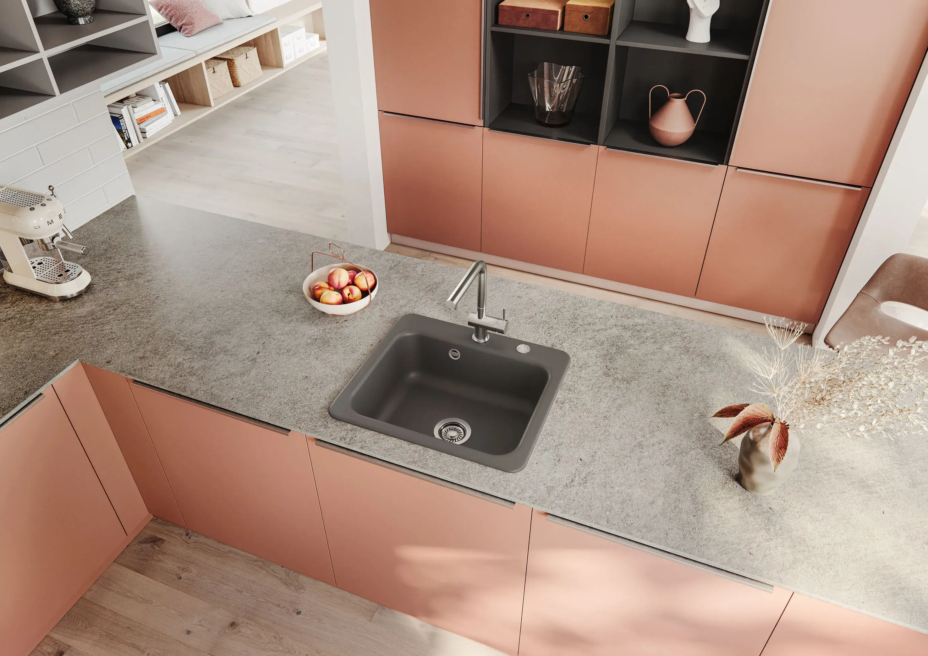 Systemceram Flächenbündige Keramikspülen